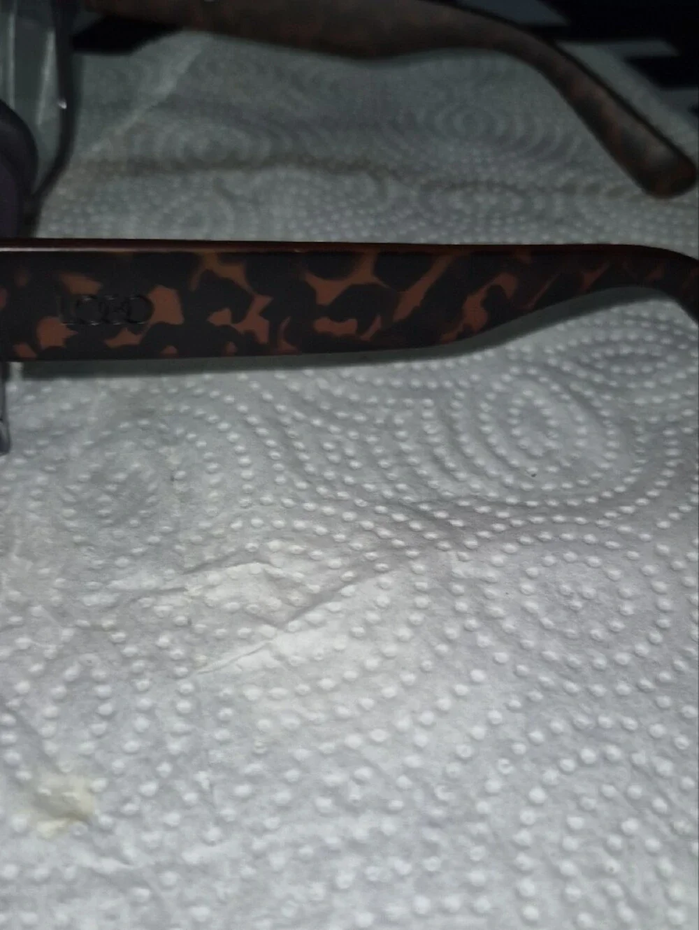 LG Lori Goldstein Lavender Front Tortoiseshell Temple Women’s Glasses